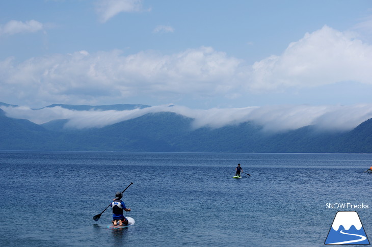 パドルクラブ 話題のアクティビティ『SUP』無料体験試乗会 in 支笏湖